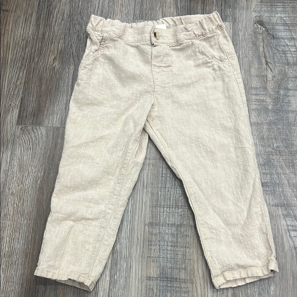 H&M Linen Blend Dress Pants